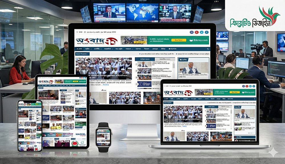 Songbad 71 Laravel Bangla Professional Newsprotal